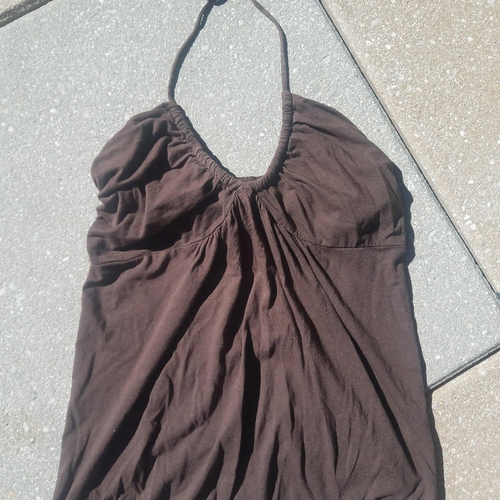 Victoria's Secret Halter Yoga Top Built-In Bra